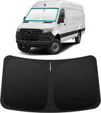 INSAUTO Custom Fit Windshield Sun Shade Accessories for Mercedes-Benz Sprinter 2007-2026, Foldable Front Window Sunshade, UV & Heat Reflector, Keeps Interior Cool, Includes Storage Bag