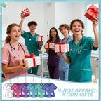 12 Pcs Nurse Appreciation Gift Bulk Funny Air Freshener Car Scented Thank You Hanging Decor Gifts for Doctors Practitioner Medical Assistant Medical Staff