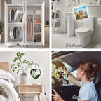 Custom Air Freshener for Car, Personalized Air Fresheners, Custom Double Sided photo Air Freshener, for Wardrobe,Bathroom and Hanging Ornaments (Round)
