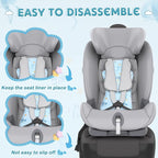 Pinkunn Gel Car Seat Baby Cooling Pad for Summer Breathable Stroller Cooler Pad Multifunctional Carseat Cooling Mat for Baby Child Dining Chair Safety Seat Stroller(Blue,Seahorse)