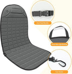 ILLUMINEW Seat Cushion Winter Cover for Full Back and Seat Grey