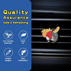 Air Vent Decoration - Cute Super Kitty Hero Decorative Vent Clip for Cars, Bedroom or Office [Thor]