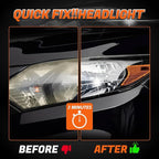 Headlight Restoration Kit Headlight Cleaner Head Light Cleaner Removing Yellowing Oxidized Headlamp Restoration Kit Headlight Polishing Kit Headlight Lens Restorer for Car