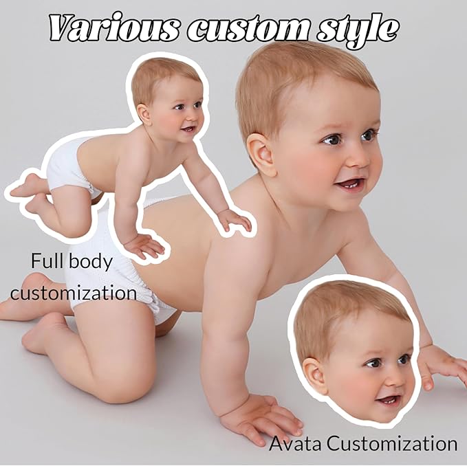 Custom Air Fresheners with Picture,Personalized Photo Air Freshener for Car,Customized Double Sided Dangle it Air Fresheners for Bedroom Bathroom Wardrobe Hanging Ornaments (3PCS-Crop)