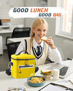 Soft-Sided Cooler Bag, 7/16/30 Can Insulated Lunch Box, Waterproof, Leak-Proof, Portable Lunch Bag for Work, Beach, Drink, Travel, Camping, Picnic