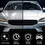 2 Packs Titanium Ceramic Wax Cream for Cars,Advanced 2025 Car Coating & Polishing Wax,Strong Protection & Long-Lasting Shine,Waterless Ceramic Spray Wax,Safe for All Paint,Includes Microfiber Sponge