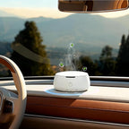 Rechargeable Car Air Freshener & Aromatherapy Diffuser with 1 Bottle Essential Oil, 2 Mode Adjustable, Long Lasting Car Diffuser Waterless for Vehicle, Home, Room