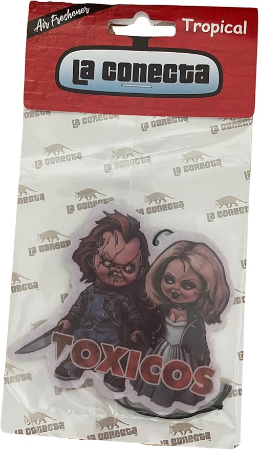 Los Toxicos Tropical scented car freshener