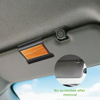2pcs Car Air Freshener Visor Clip Compatible with Drift Air Freshener, Car Sun Visor Clip for Automobile SUV Truck Accessories (Smiley Face Style)