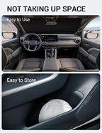 Proadsy Windshield Sun Shade Custom Fit Chevrolet Colorado Pickup Truck 2023 2024 2025 2026 4-Layer Foldable Front Sunshade Protector Sun Visor Blocks UV Rays Keep Car Cooler Accessories