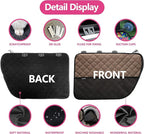 2PCS Car Door Protector for Dogs Pet Cover-Waterproof Scratchproof Nonslip Durable Protector, Machine Washable Pet Vehicle CarDoor Guard