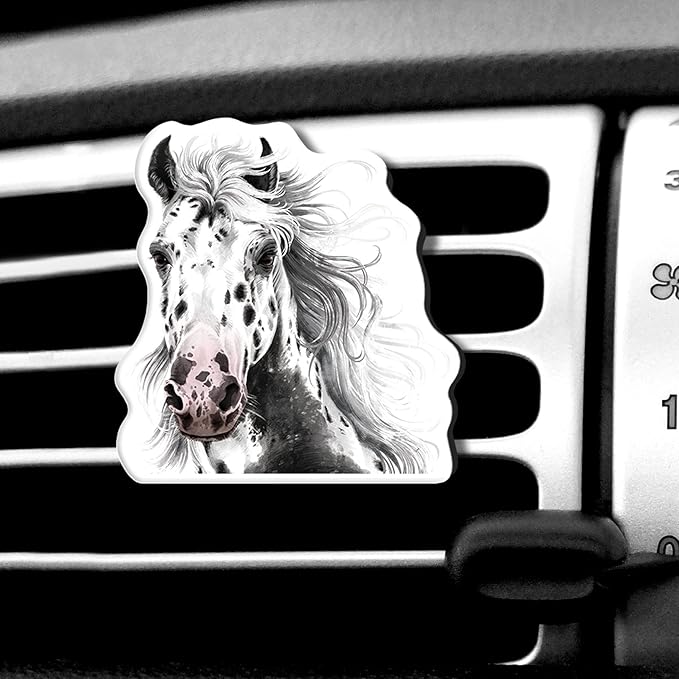 WIRESTER Fresh Scented Car Air Freshener Vent Clip, Decorative Accessories, Interior Decoration for Cars - Birds, Bear, Chicken, Rhino, Hippo, Snake, Horse