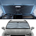 Autorder Windshield Sun Shade Umbrella for 2017-2025 Chrysler Pacifica Minivan Accessories,Upgraded Ice Crystal Material,Easy Setup Umbrella Sunshade for Car Windshield,100% Sun Blocking