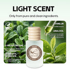 Car Air Freshener-Soft Sandal Scent Car Fresheners Long Lasting Essential Oil Car Diffuser- Cute Car Accessories for Women Interior without Methyl Carbitol&Hexylene Glycol