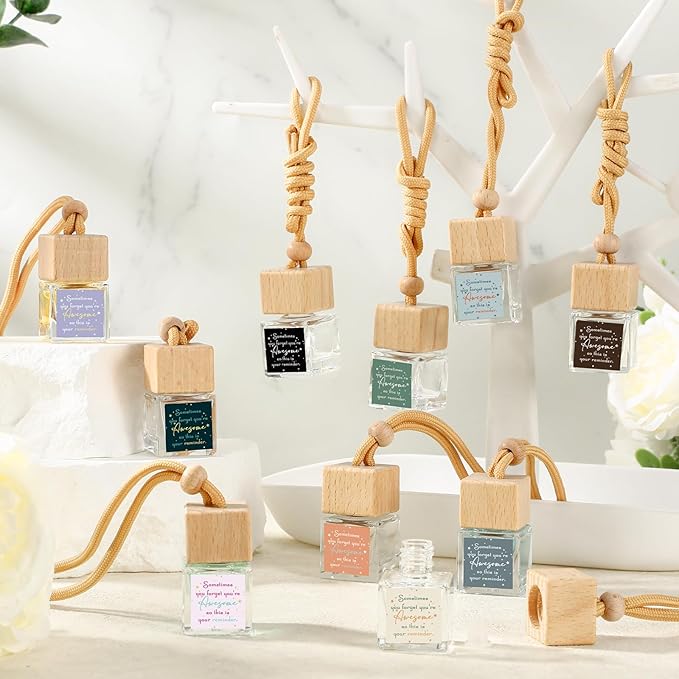 30 Pcs Appreciation Gift Bulk for Coworker Inspirational Empty Hanging Car Air Freshener Diffuser, Sometimes You Forget Your Awesome Thank You Gifts for Nurse Staff Teachers