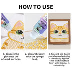 Diamond Painting Sealer, 120ML Clear Glue for Diamond Art, Quick-Drying Adhesive with Glossy Finish, Dustproof & Waterproof Protection, Shine Effect Conserver (4.1 fl oz)