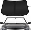 Car Windshield Sun Shade Compatible with 2018 2019 2020 2021 2022 2023 2024 2025 2026 Chevy Equinox Accessories Windshield Cover Foldable Front Window Sunshade Custom Sun Visor Blocks UV Rays