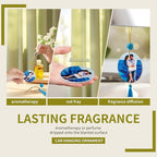 AOUXSEEM Sublimation Air Freshener Blanks with Tassels, PVC & Felt Heat Transfer Material for DIY Photo Car Rearview Mirror Scented Hanging Fragrant, Closet Aroma, Vivid Firm and Not Fray (20)