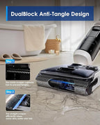Tineco Floor ONE Switch S6 Stretch Wet Dry Vacuum Cleaner, Multi-Function, 180° Lay-Flat, Anti-Tangle Design, Self-Cleaning, 65Min Runtime, Dual-Edge Cleaning, Whole-House Cleaning Floor Cleaner