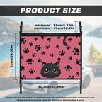 Generic Cat Paw Car Ceiling Cargo Net 31.69"x24.02" Car Roof Storage Organizer,Adjustable Strengthen Load-Bearing Straps,Road Trip Accessories for Car,SUV,MPV Camping Essentials