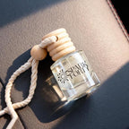 Spring Car Perfume Car Air Freshener 30-Day Luxury Hanging Diffuser Essential Oil Perfume Gift for Men & Women, Amber Musk & Floral Long-Lasting Vehicle Scent New Car