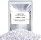 MUBYOK 1.5LB Cotton Candy Premium Scented Aroma Beads for Making Car Freshies Supplies PreScented Beads for Car Air Freshener Sachets Long-Lasing Scent