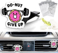 Cute Car Air Freshener Clips Donut Car Vent Clips Doughnut Cars Scents Cologne Air Conditioner Clip Auto Vent Interior Decoration Cars Accessories Donut Gifts for Men Women,Friends