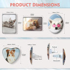 Custom Car Vent Accessories with Photo and Text Custom Air Vent Clips for Women Men Boy Girl
