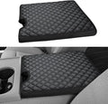 INTGET Car Center Console Armrest Cover for 2025 Ford F150 Accessories 2015-2023 2024/for F250 F350 F450 F550 2017-2024 40/20/40 Jump Seat Console Lid Seat Cover (Cushion, 2015-2026 Jump Seat)