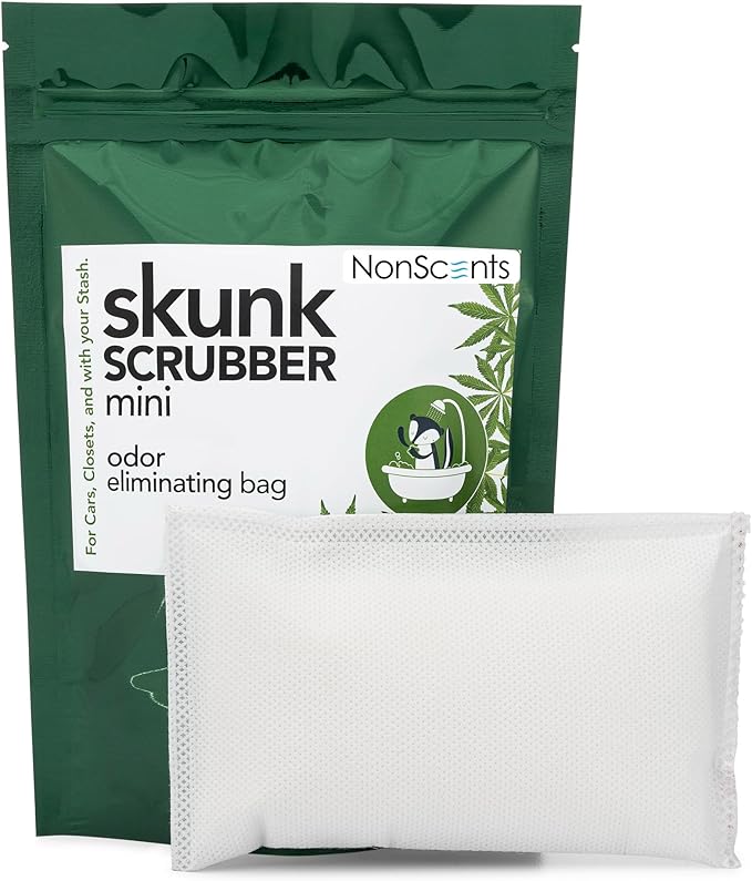 NonScents Smoke Odor Eliminator Bag & Air Freshener for Cars and Small Spaces