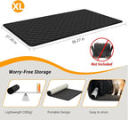 PetDance【Grab & Go Dog Mat for Car Back Seat, Portable Pet Bed Mat for Trucks, 【Easy-Care & Waterproof 】 Car Blanket for Dogs, Fits SUV, Truck & Sedan, 27x56 inch