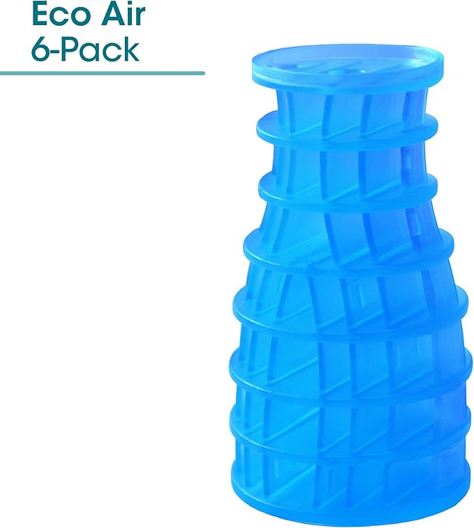 Fresh Products Eco Air Refill Air Freshener Dry Fragrance Technology Natural Oils No Acetone or Propellants Lasts 30 Days Eco Friendly Powerful Fragrance Made in the USA 6 pk Cotton Blossom