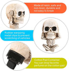 Cool Skull Car Decor for Truck Air Fresheners Vent Clips Cars Scent Freshener Things Goth Automotive Interior Aesthetic Halloween Decorations Mens Accessories Funny Christmas Gifts for Women Men