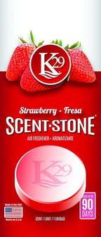 (K16012-4) K29 'Strawberry' Stone Air Freshener, (Pack of 4)