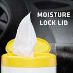 Armor All Interior Cleaner Wipes | For Leather | 20 Count | Pack of 2 | For Vehicles