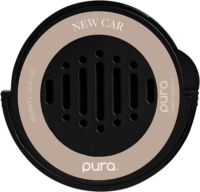 Pura Car Scent Refill - Fragrance for Pura Car Diffuser - Clean & Safe Luxury Diffuser Scent - Long-Lasting Fragrance for 30 Days of Aroma - New Car