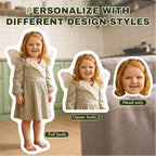 Custom Air Freshener for Car - Double Sided Photo Personalized Car Scents Air Freshener, Smell Air Fresheners With Picture for Wardrobe, Bathroom,Hanging Ornaments (Crop-1pcs)