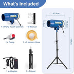 Party Foam Cannon, Foam Machine for Party, Foam Making Machine for Garden Backyard Pool Indoor (Foam Machine)