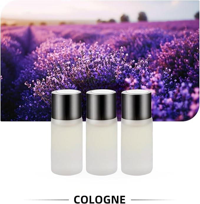 Car Air Freshener Refill, Smart Car Air Freshener Refill, Car Diffuser Refill, Aromatizante Para Carro Refill, 3 pcs Long Lasting Aroma Replacement for Car Diffuser(Cologne)