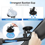Retractable Windshield Sun Shade Automatic Sunshade for car with 99% UV Heat Protection, 420D Fabric Keep Cool & Protect Interior, Universal Adjustable Fit for Cars Trucks SUVs (Not for Large Trucks)