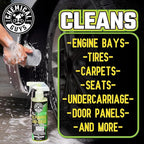 Chemical Guys All Clean+ Citrus All Purpose Cleaner (2 x 16 Fl Oz) – Interior & Exterior Multi-Surface Degreaser & Stain Remover