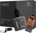 Greed Gift Set with Refill Bottle | Perfume Inspired Car Fragrances | Strong Car Freshener with Odour Eliminator Technology | Greed Automotive Freshener by Perfa