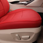 EKR Camry Seat Covers for Toyota Camry SE,LE 2025 2026 Waterproof Leather Car Seat Cover Full Set for Trucks SUV-Faux Leather (Red)