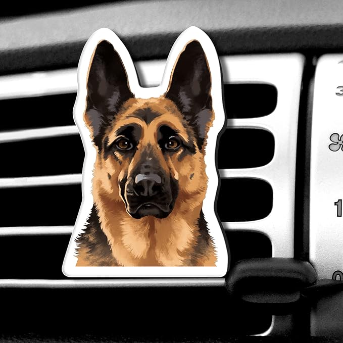 WIRESTER Fresh Scented Car Air Freshener Vent Clip, Decorative Accessories, Interior Decoration for Cars - Dog, Cat, Animal