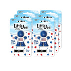 Little Joe 96419-6PK USA Edition New Car Scent Car Air Freshener Vent Clip, Fights Odors for up to 45 Days, Long-Lasting Freshness, Cute Car Odor Eliminator, Pack of 6