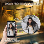 Custom Air Fresheners with Picture, Personalized Air Freshener for Cars, Customized Photo Gift with Scents for Family and Lovers