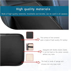 Car Center Console Cushion Pad, Universal Leather Waterproof Armrest Seat Box Cover, Comfortable Auto Armrest Cover Protector, Car Interior Decor Accessories for Most Vehicles (Carbon Fiber)
