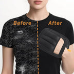 AUBELL Pet Hair Removal Glove for Dogs & Cats,2025 Upgrade Five-Finger Electrostatic Magic Brush,Animal Fur Removal Tool,Reusable Efficient Pet Hair Remover for Couch,Carpet,Clothes（1Pcs,Black）