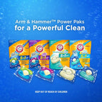 Arm & Hammer Plus OxiClean With Odor Blasters Laundry Detergent 5-IN-1 Power, 42 count (Packaging may vary) (Pack of 2)