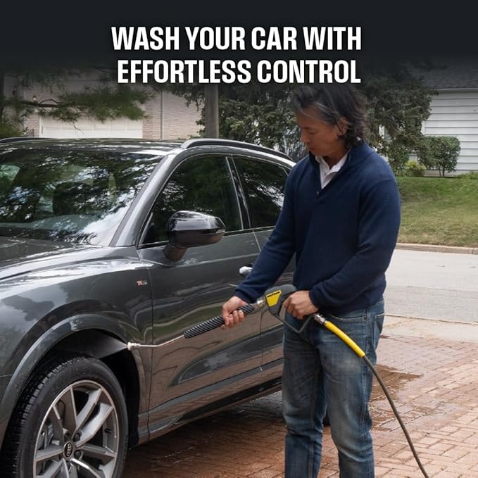 Active Washer Extension Wand for Hard to Reach Areas During car wash at Home and for Professional Detailing - Short Pressure Washer Wand Replacement with 1/4” Quick Connect